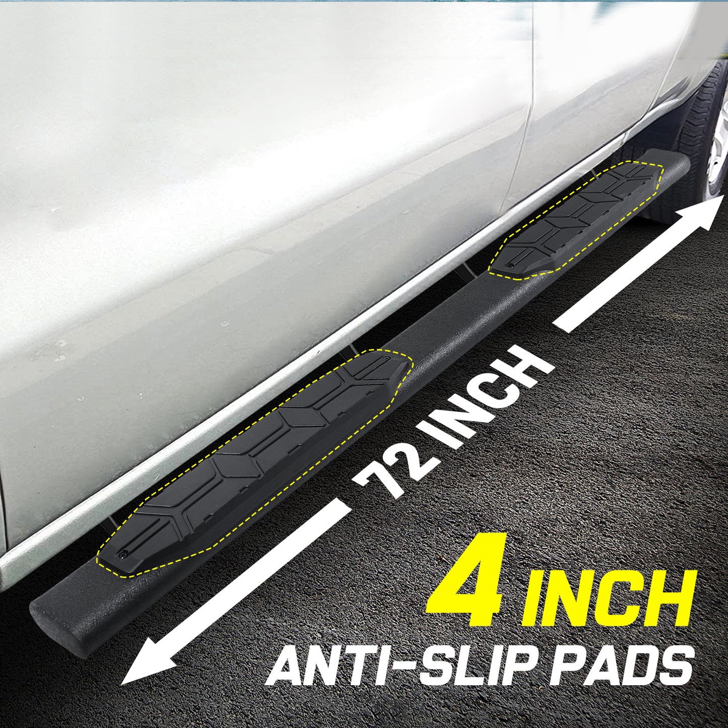 72" length running boards - COMNOVA AUTOPART