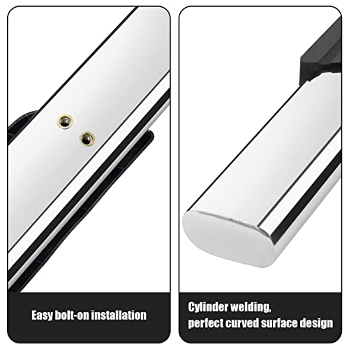Running Boards Compatible with 2022-2024 Toyota Tundra Crewmax Cab 8X Style.- COMNOVA AUTOPART