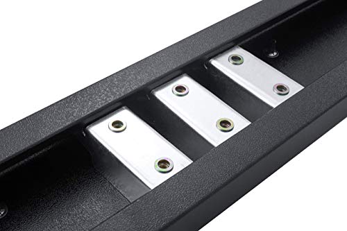 Running Boards for 2009-2018 Dodge Ram 1500 Crew Cab/2010-2024 Ram 2500 3500 Crew Cab H6 Style.- COMNOVA AUTOPART