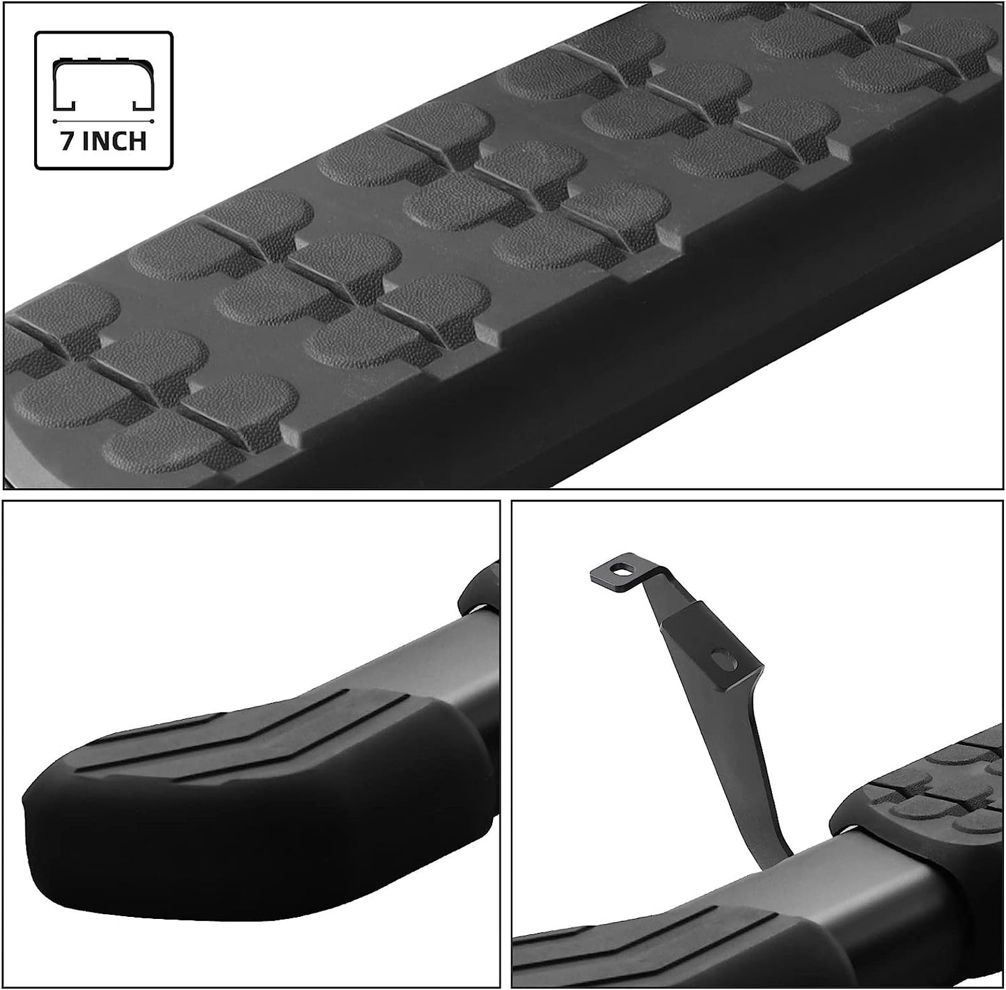 Running Boards Compatible for 2007-2021 Toyota Tundra Crew Max C43 Style. - COMNOVA AUTOPART