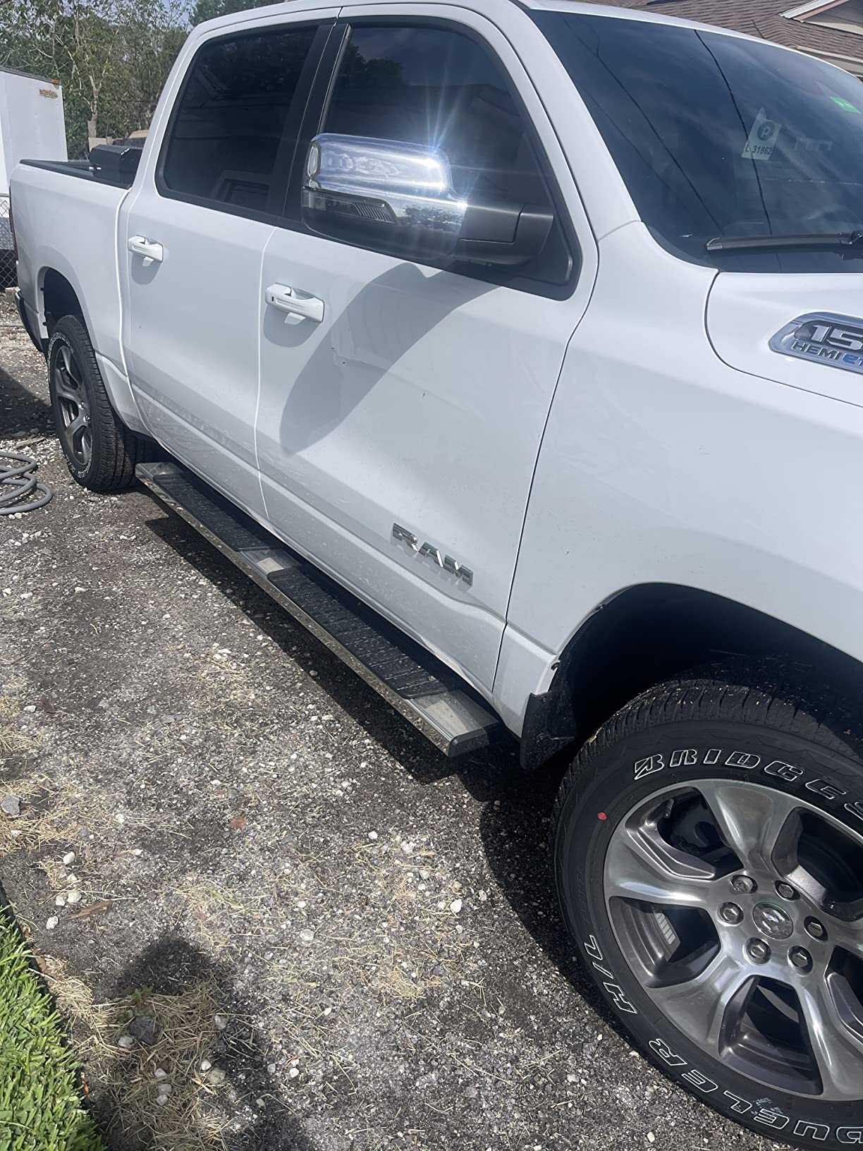 Running Boards Compatible with 2007-2021 Toyota Tundra Crew Max H6 Style. - COMNOVA AUTOPART