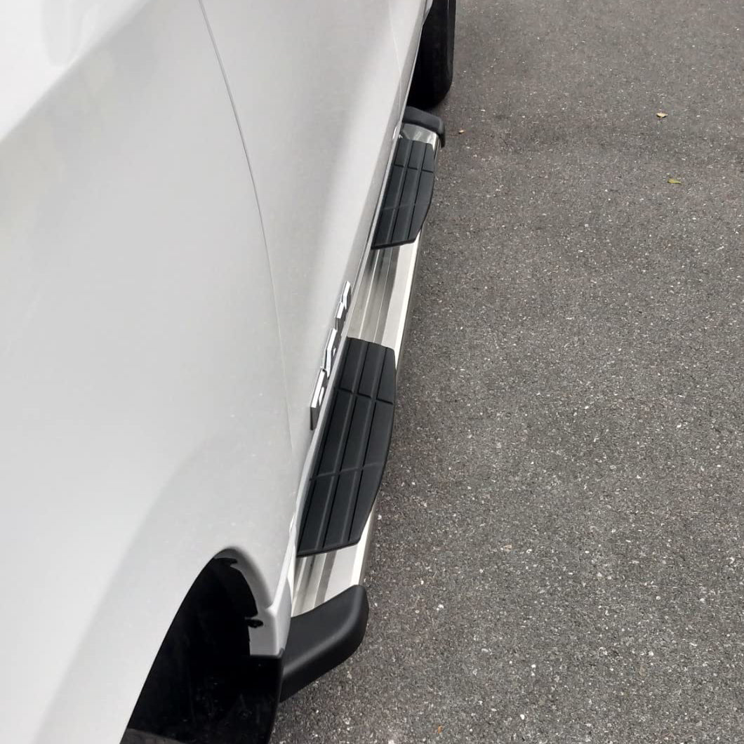 6.5¡± Running Boards Compatible with 2009-2018 Dodge Ram 1500 & 2010-2024 Ram 2500 3500 Crew Cab, Stainless Steel Side Steps T6 Style.- COMNOVA AUTOPART
