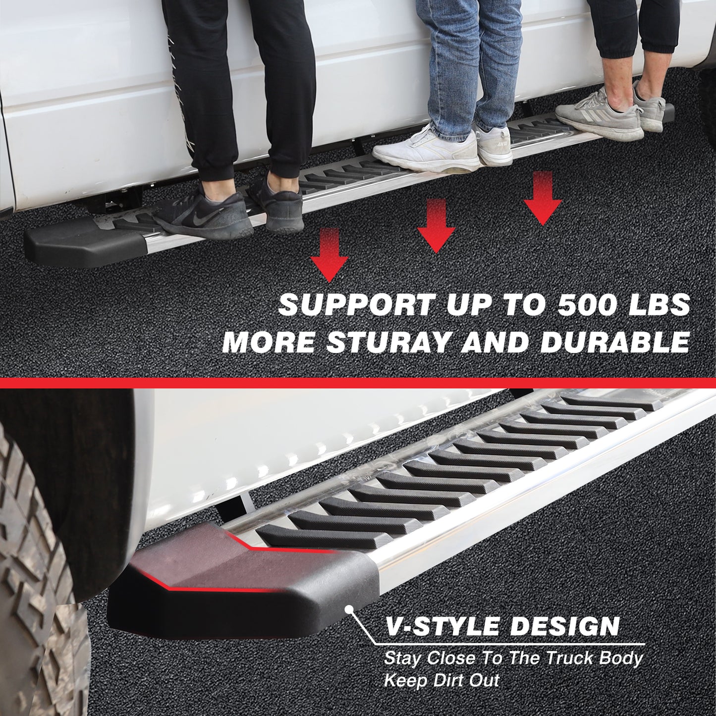 Support up to 500LBS - COMNOVA AUTOPART