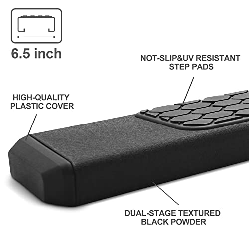 Running Boards Compatible with 2015-2024 Chevy Colorado/GMC Canyon Crew Cab D6 Style.- COMNOVA AUTOPART