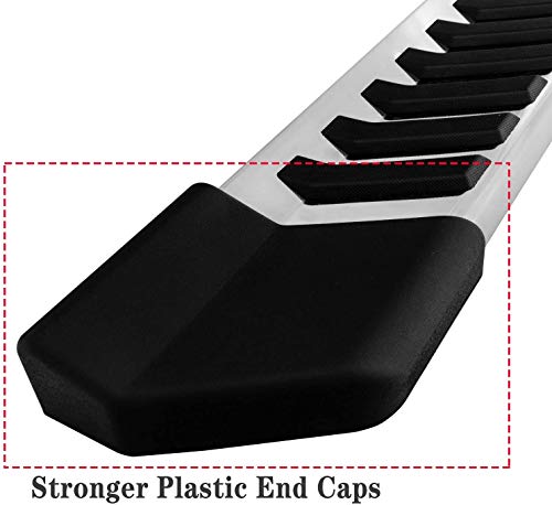 Running Boards Compatible with 2015-2024 Ford F150 Super Cab£¨3/4 Size Rear Doors£©V6 Style.- COMNOVA AUTOPART