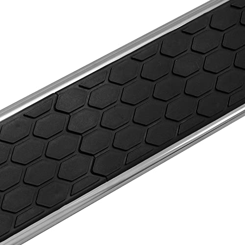 Running Boards for 2007-2018 Chevy Silverado/GMC Sierra 1500 2500 3500 Crew Cab & 2019 1500LD 2500HD 3500HD Crew Cab D6 Style. - COMNOVA AUTOPART