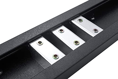 Running Boards& Steps Nerf Bars Compatible with 2019-2024 Chevy Silverado/GMC Sierra 1500 Crew Cab, 2020-2024 Silverado/Sierra 2500HD 3500HD Crew Cab H6&D6 Style.- COMNOVA AUTOPART
