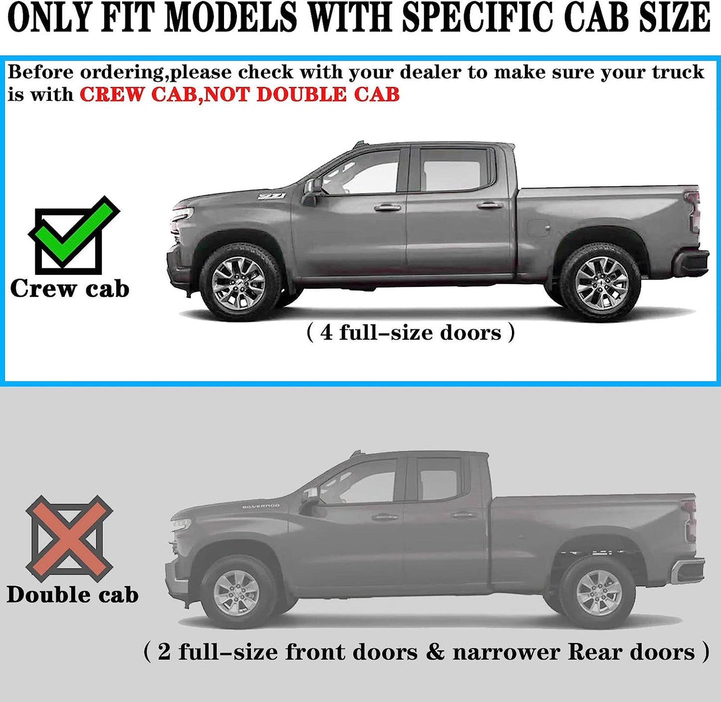 Running Boards Compatible with 2022-2024 Toyota Tundra Crewmax Cab 8X Style. - COMNOVA AUTOPART