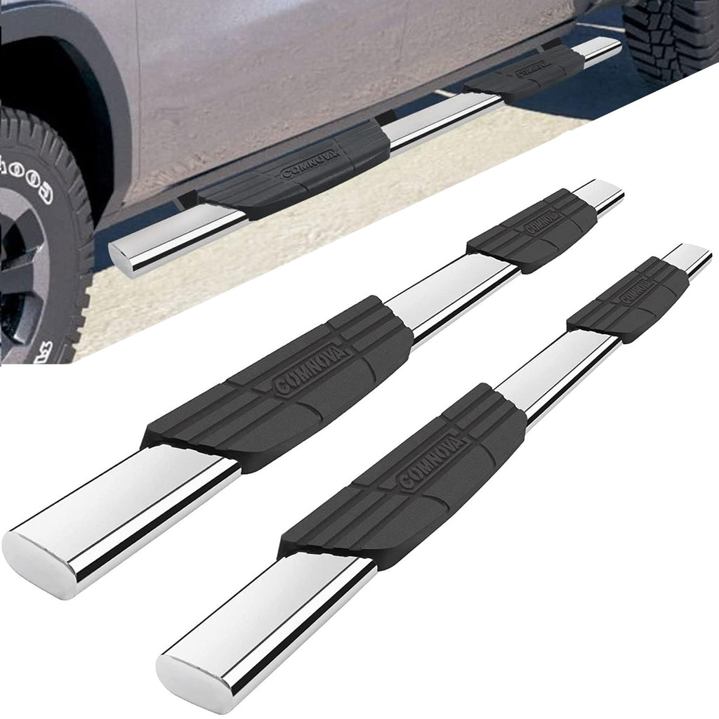 Running Boards for 2018-2024 Jeep Wrangler JL 4 Doors 8X Style.- COMNOVA AUTOPART