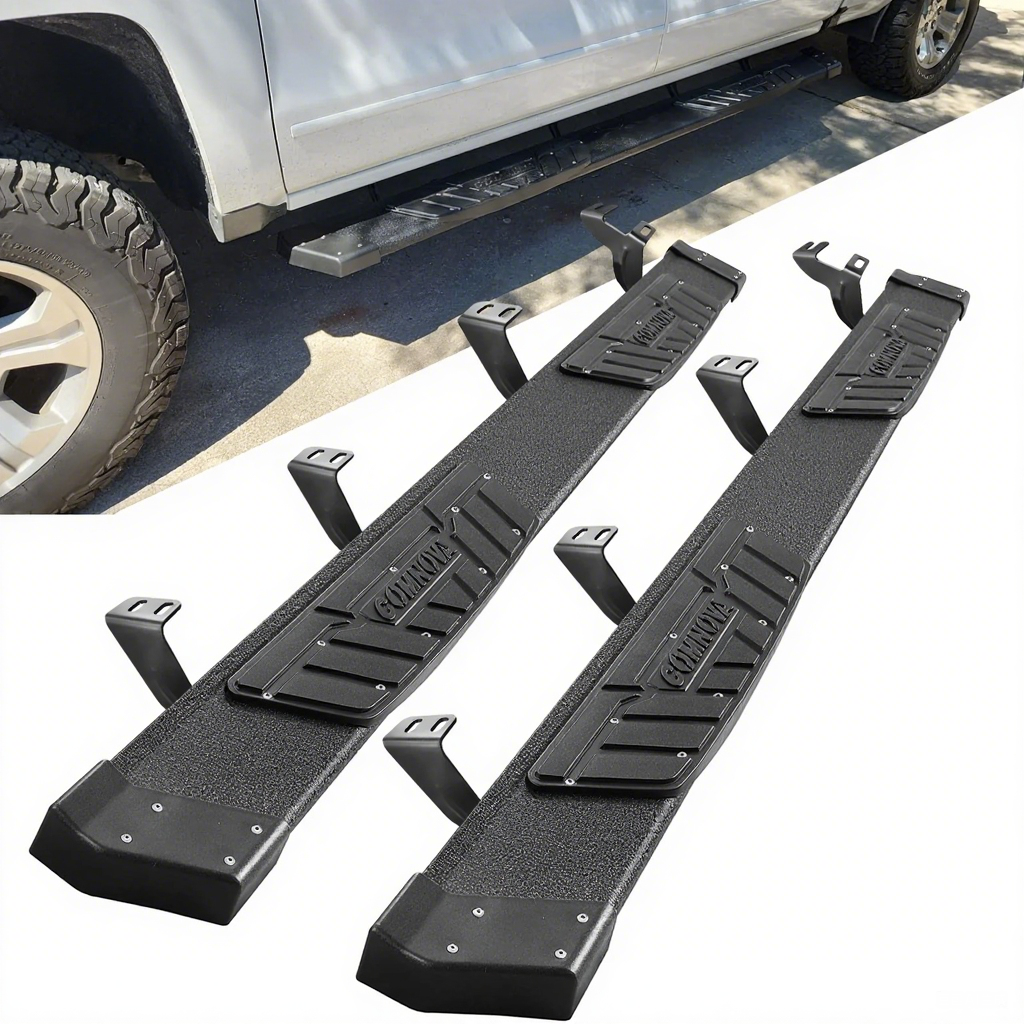 Running Boards for 2022-2024 Toyota Tundra CrewMax Cab K65 Style.