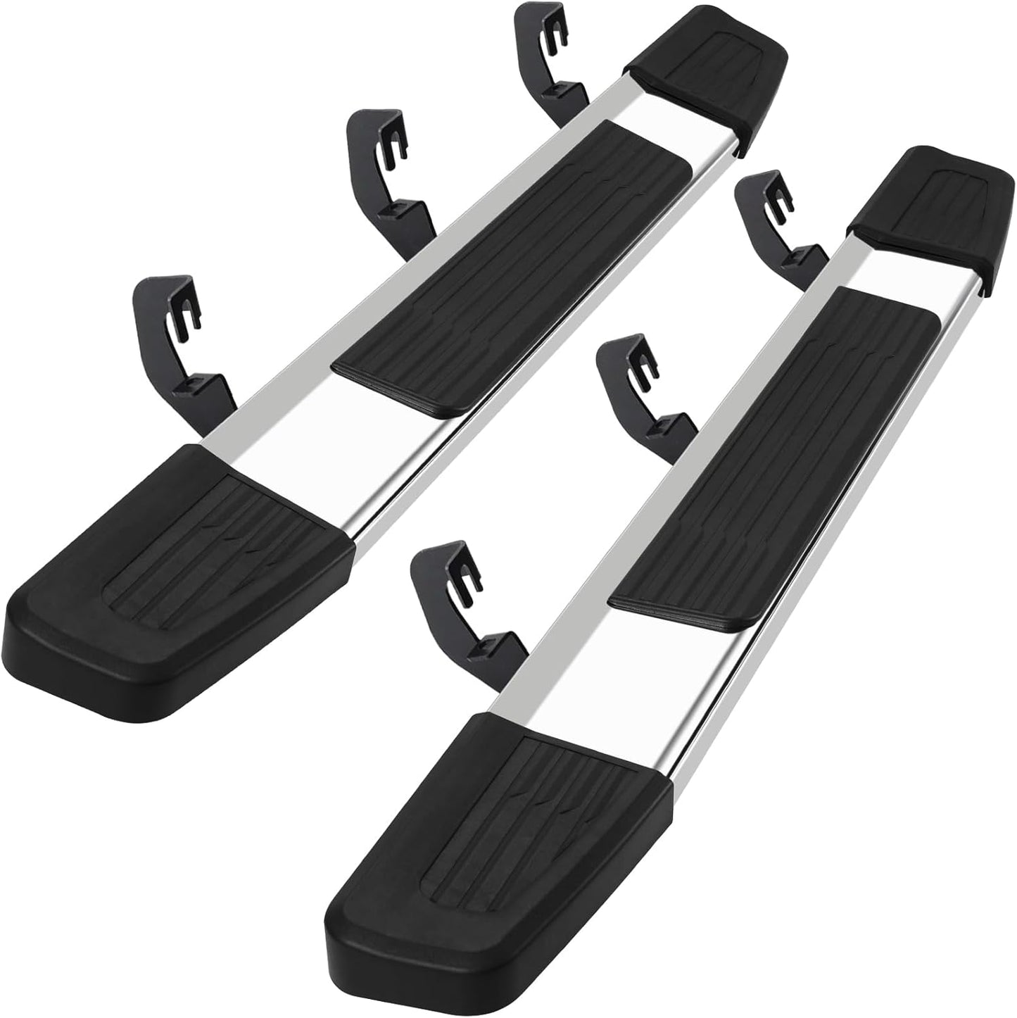 COMNOVA 6 inch Running Boards Compatible with 2015-2025 Ford F150 Regular Cab 2 Single Door, Stainless Steel Truck Side Step Nerf Bars for F150 Regular/Standard/Single Cab.