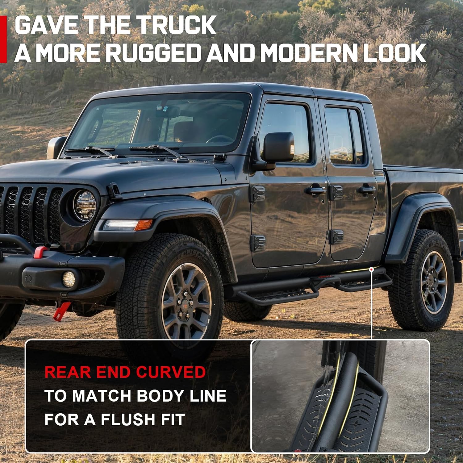 A more rugged and modern look