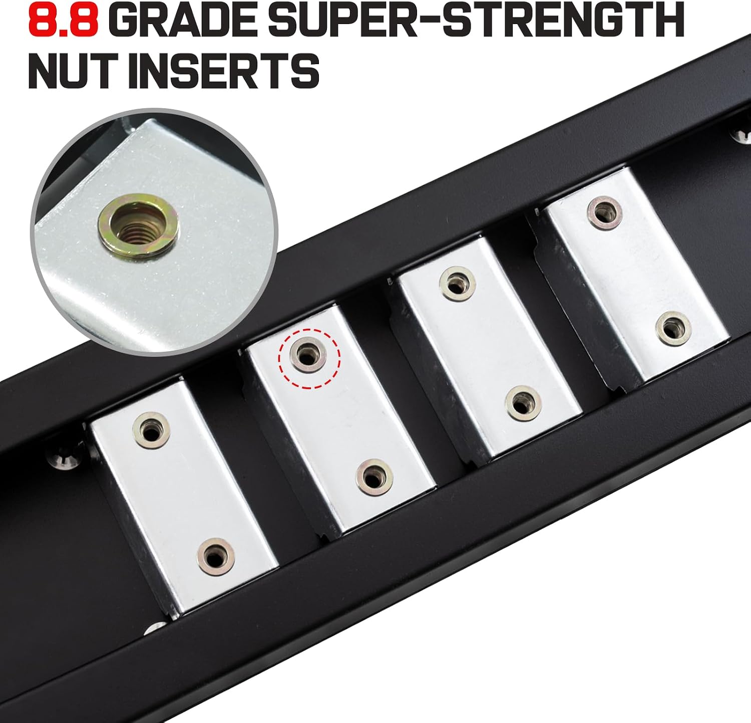 This product is newly designed and has obtained a patent in the US. Slider design, it can adjust the position of the vehicle forward and backward for better customization.