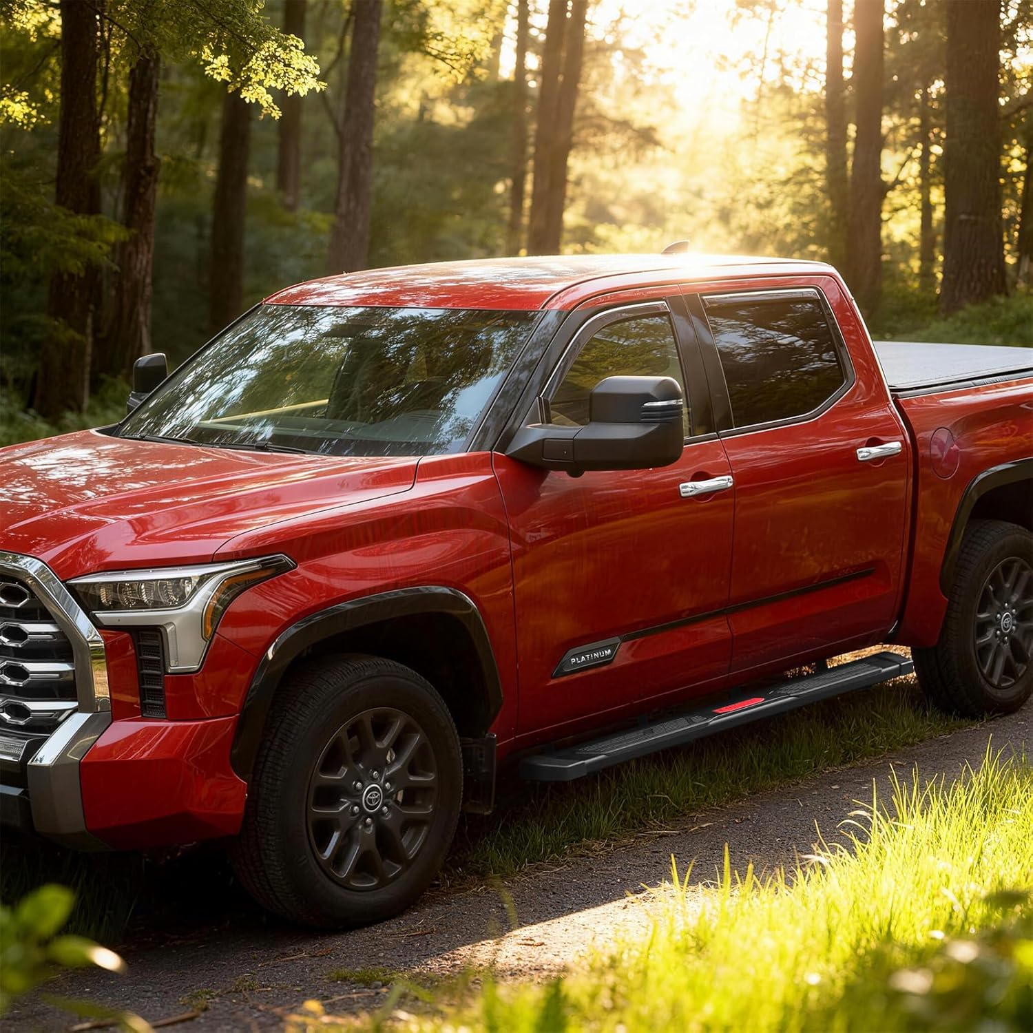 Our design is generally closer to the truck body, which will make the overall effect more beautiful, and can make the truck have better passability.