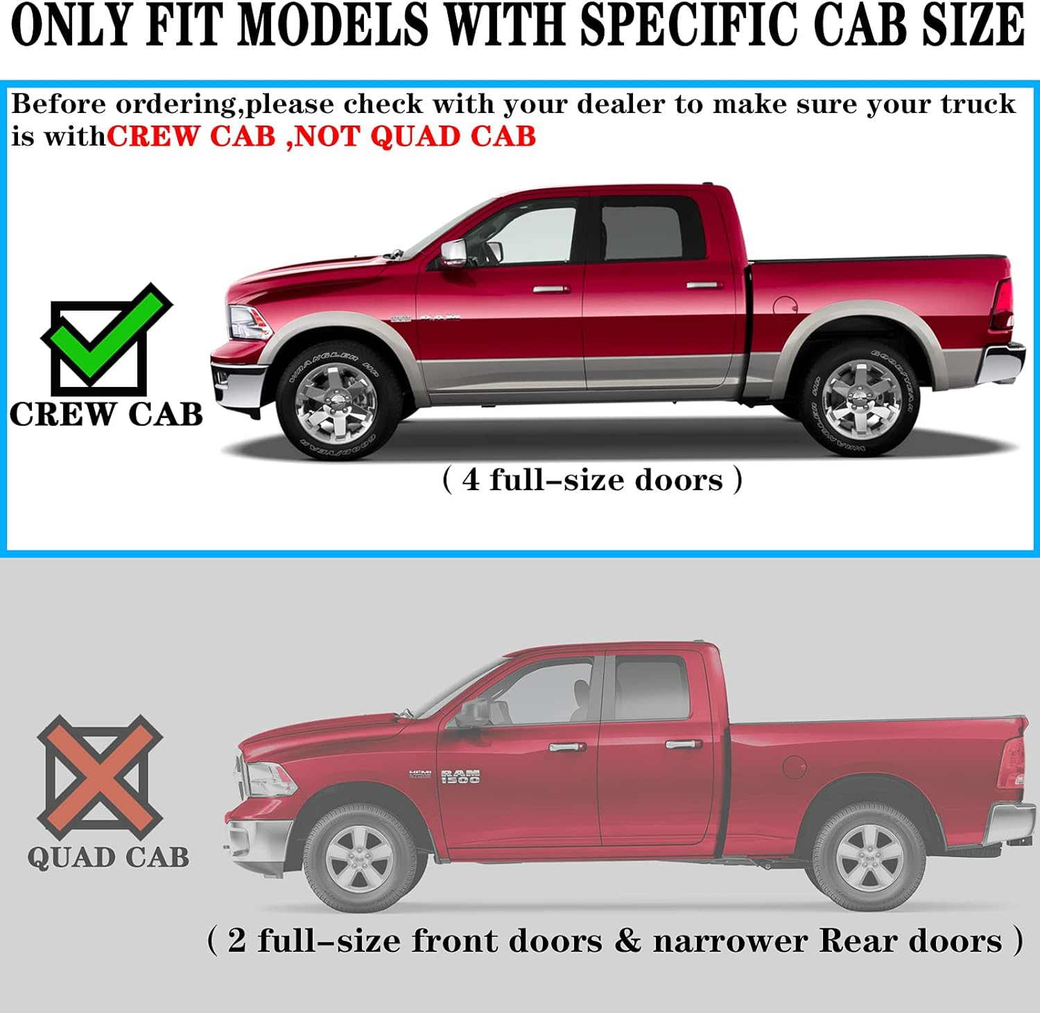 Running Boards Compatible with 2019-2024 Dodge Ram 1500 Crew Cab New Body Style.  3.5 Inches Oval Nerf Bars 7X Style.