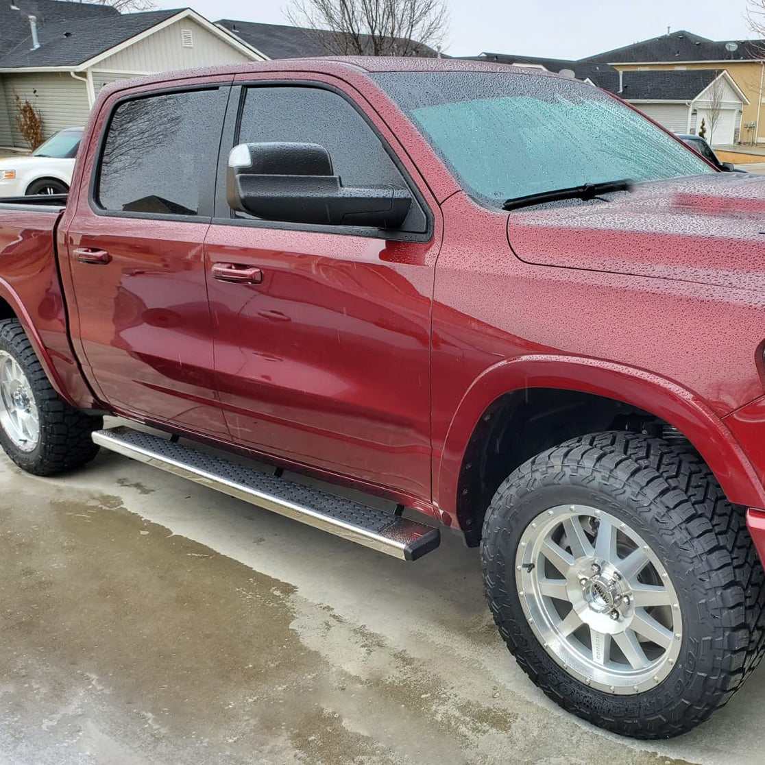 Running Boards Compatible with 2015-2024 Chevy Colorado/GMC Canyon Crew Cab D6 Style.- COMNOVA AUTOPART