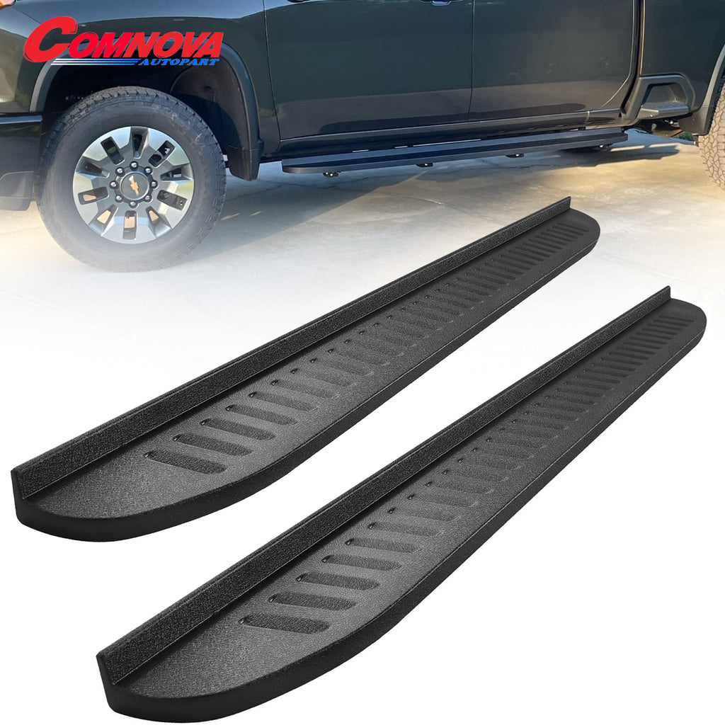 Running Boards Compatible with 2009-2018 Dodge Ram 1500 & 2010-2024 Ram 2500 3500 & 2019-2024 Dodge Ram 1500 Classic Crew Cab, Side Steps D7 Style. - COMNOVA AUTOPART