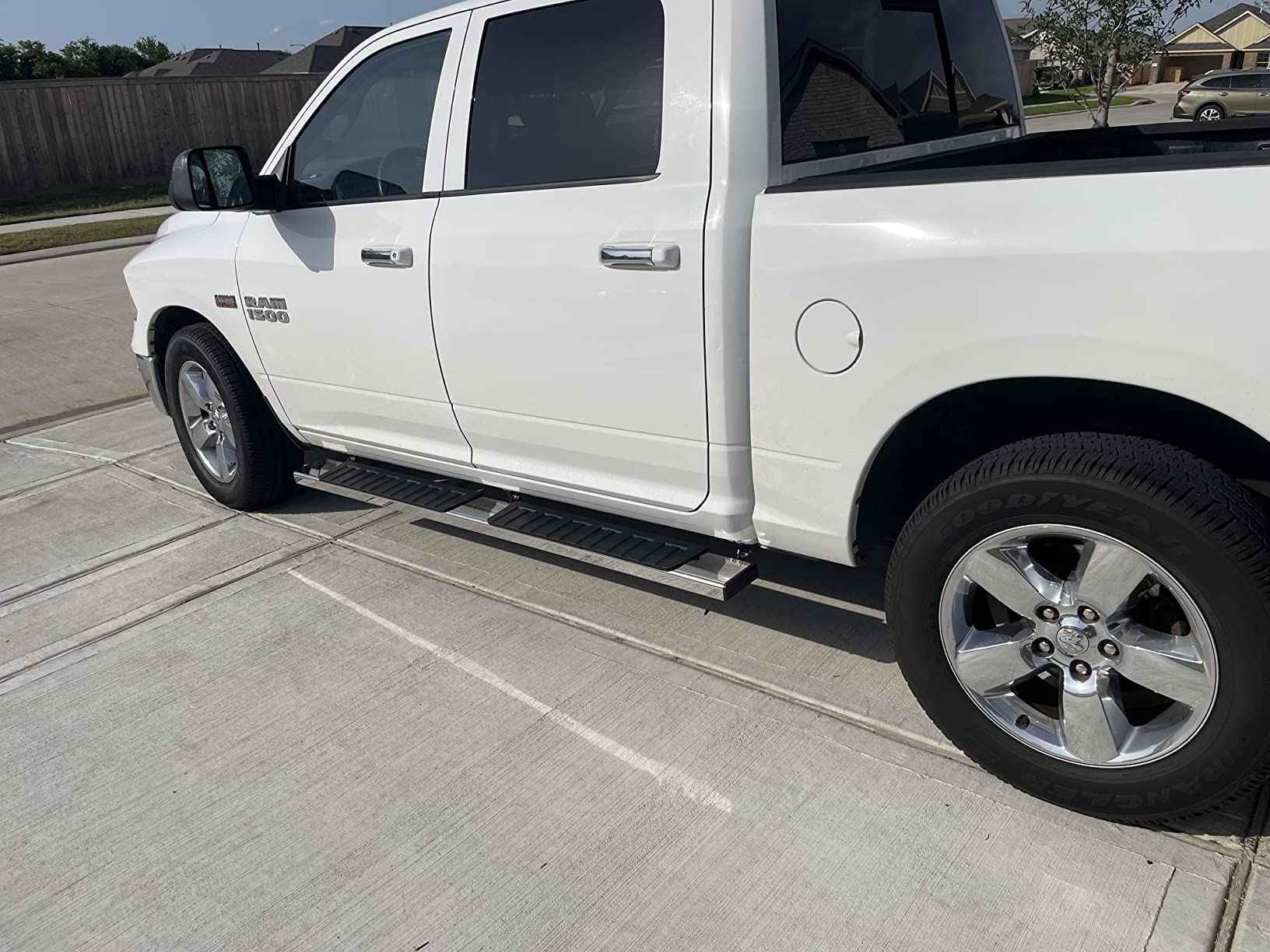 Running Boards Compatible with 2007-2021 Toyota Tundra Crew Max H6 Style. - COMNOVA AUTOPART