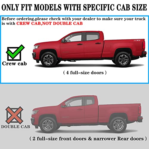 COMNOVA 4.3" Running Boards Compatible with 2019-2024 Dodge Ram 1500 New Body Style Crew Cab. Oval Texturel Step Rails Side Steps 9X Style. - COMNOVA AUTOPART